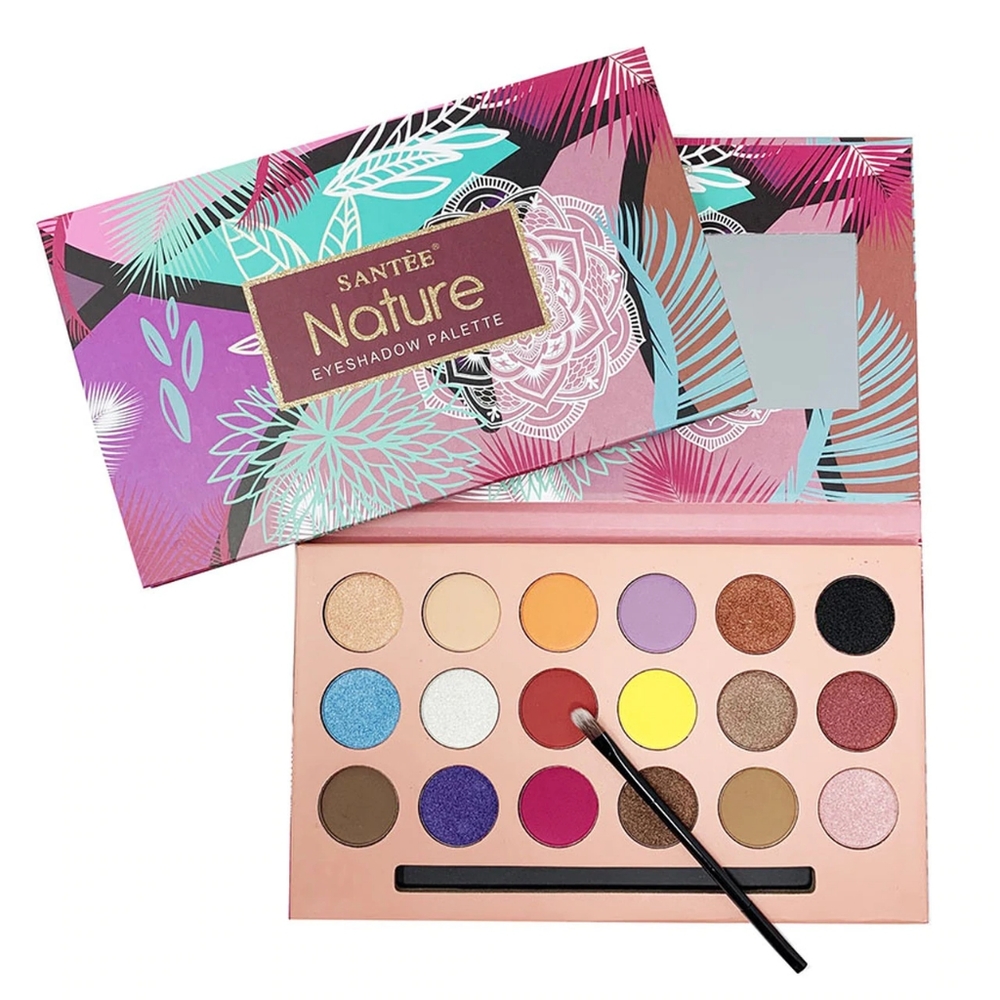 Colorful make up palette